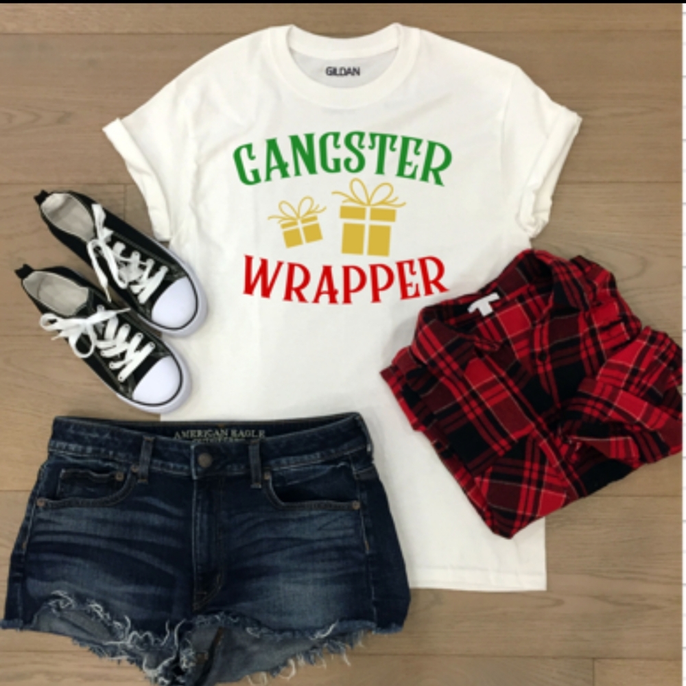 Gangster wrapper t-shirt